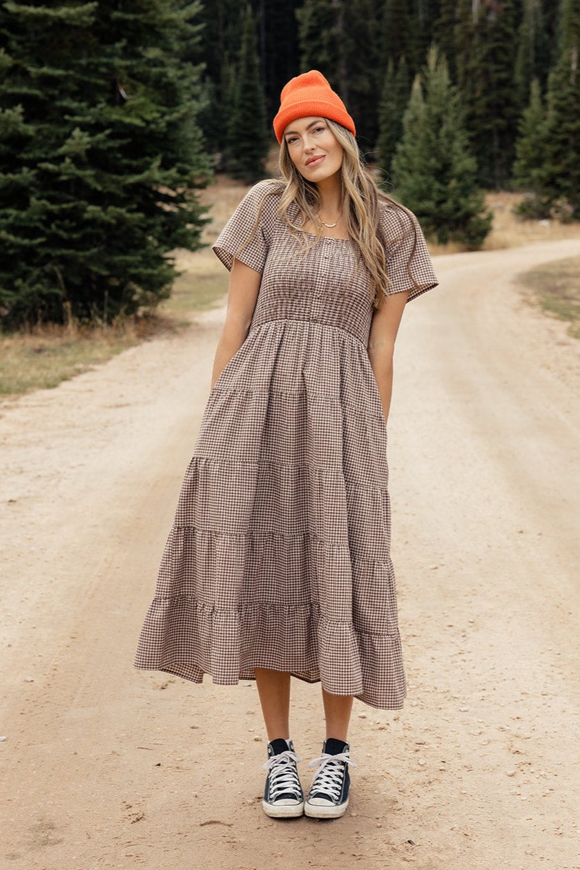 The Ava Mae Gingham Dress ROOLEE The Ava Mae Gingham Dress ROOLEE