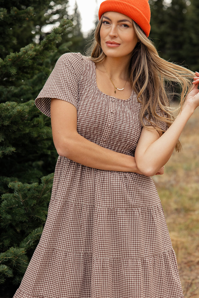 The Ava Mae Gingham Dress