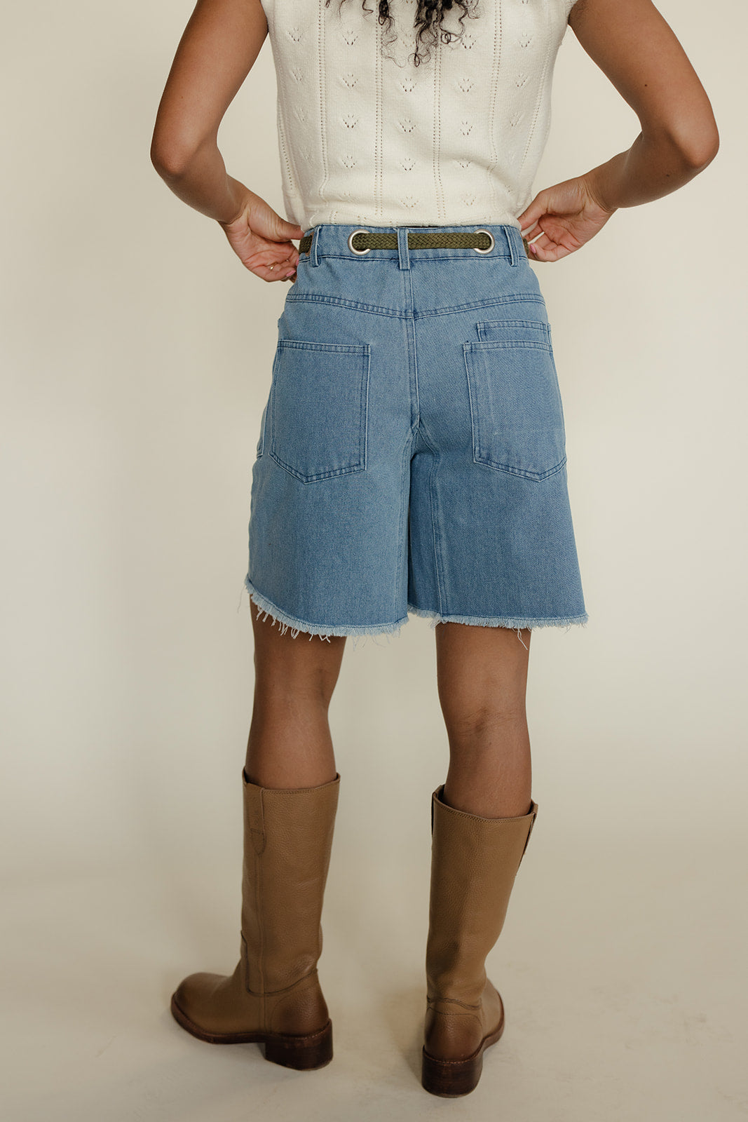 Quiet Classic Denim Shorts