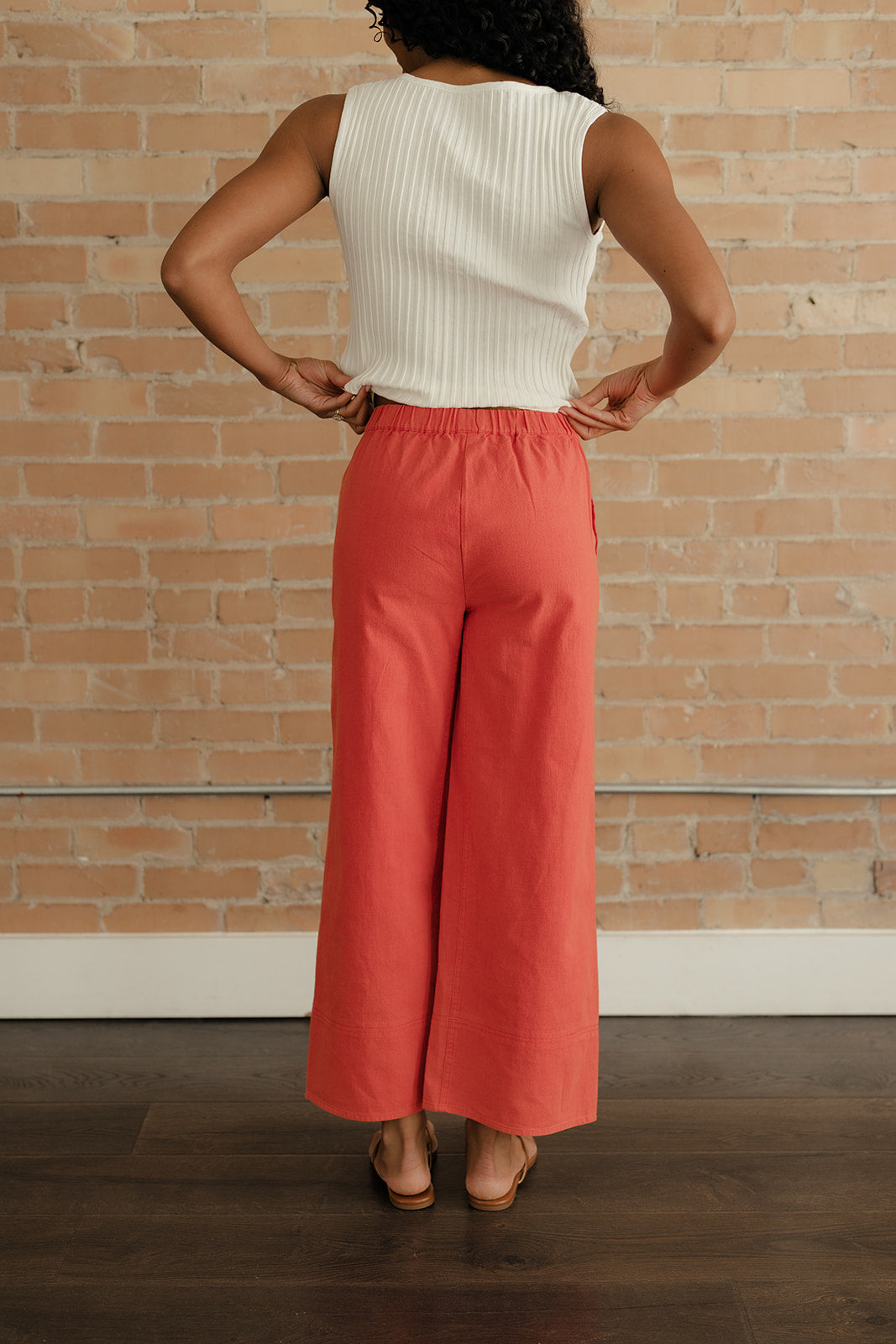 Cherry Pop Wide Leg Pants