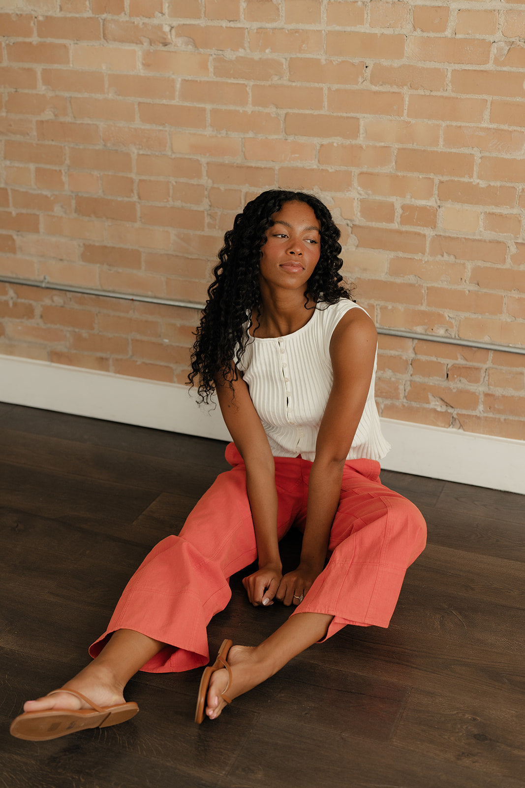 Cherry Pop Wide Leg Pants