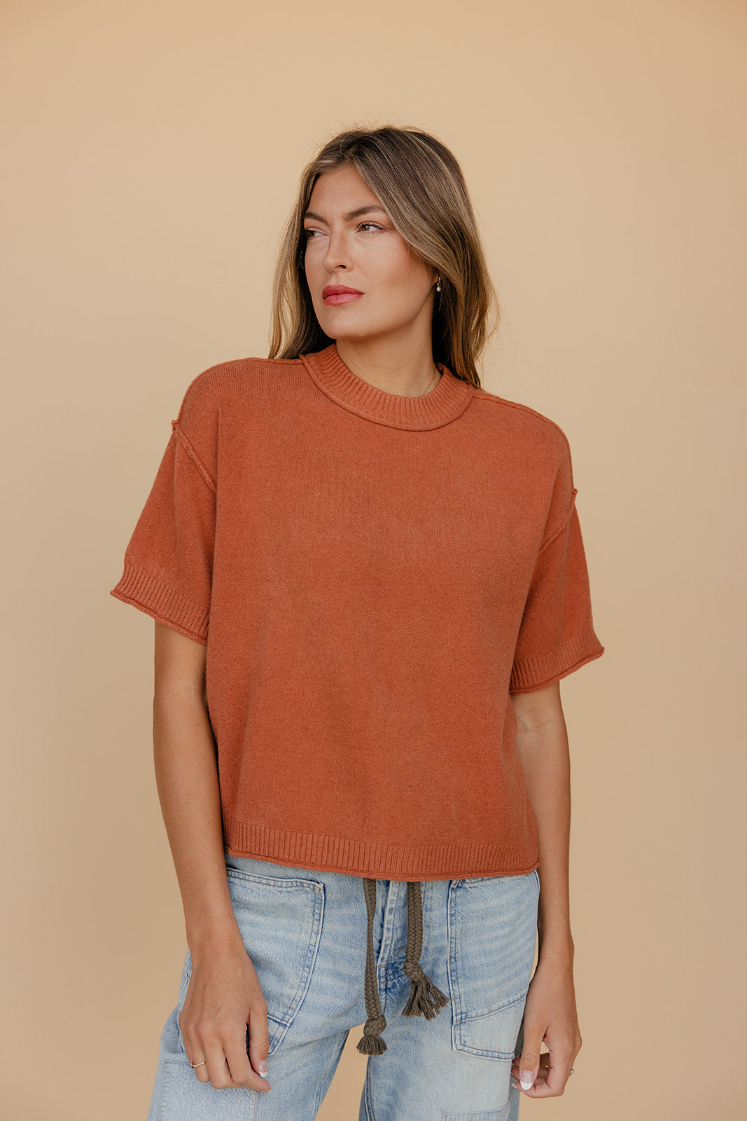 Ellis Raw Edge Blouse