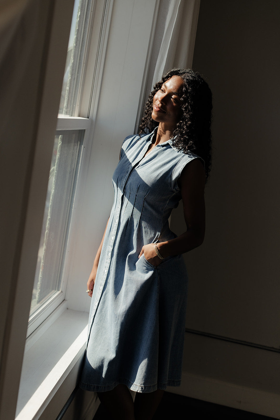 Go Anywhere Denim Dress