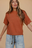 Ellis Raw Edge Blouse