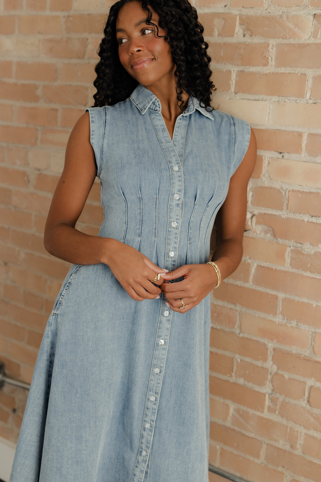 Go Anywhere Denim Dress
