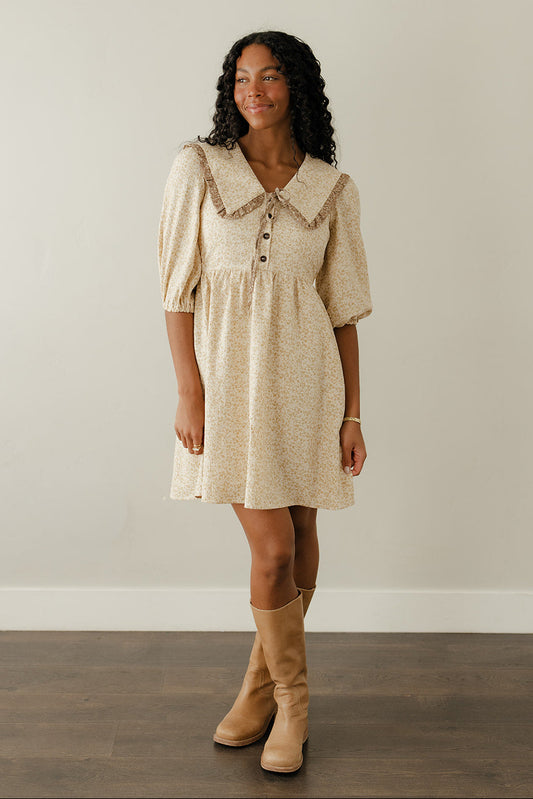 Petal Postcard Floral Dress