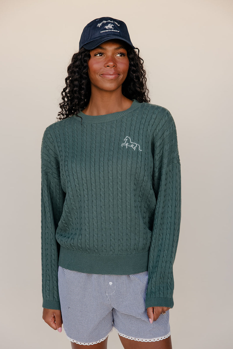 The Stables Cable Knit Sweater