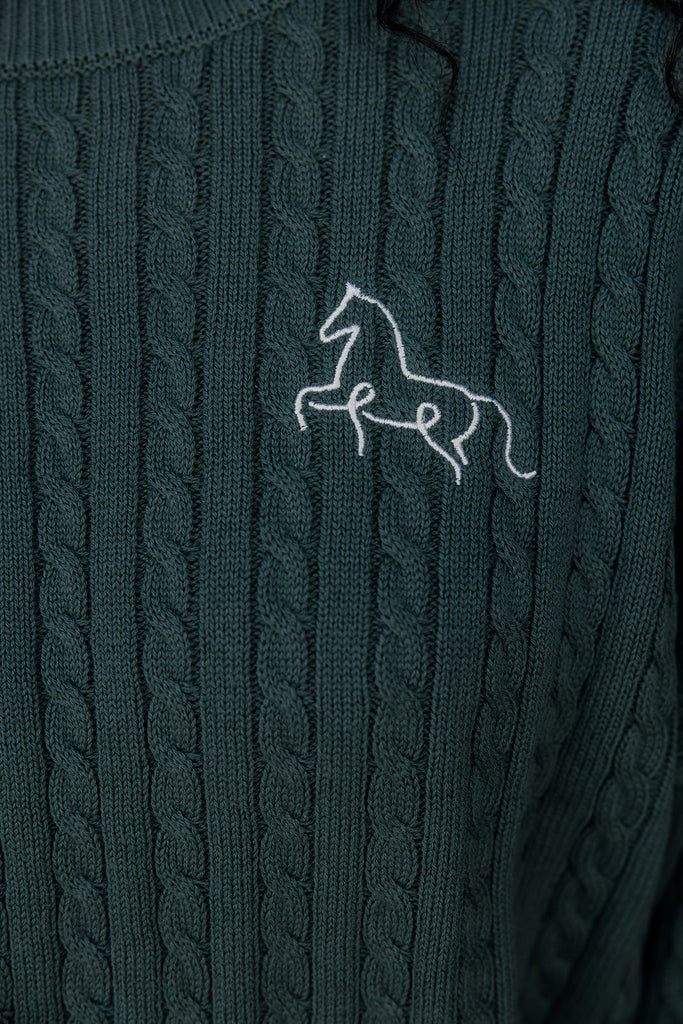 The Stables Cable Knit Sweater