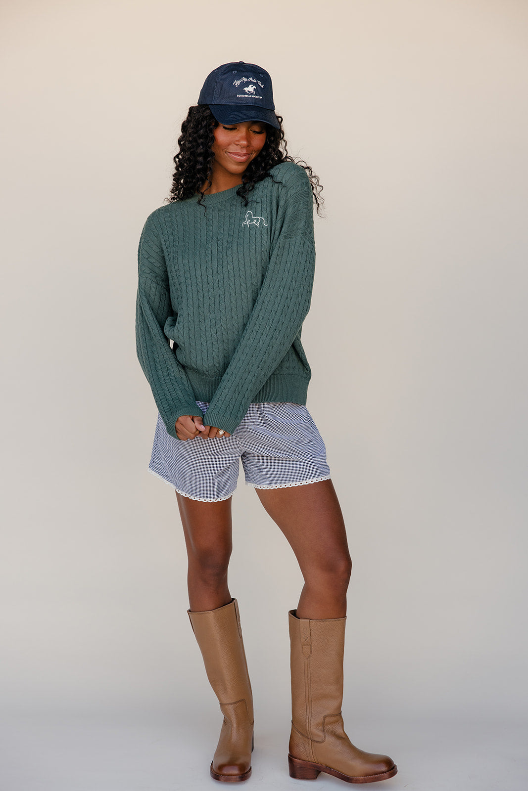 The Stables Cable Knit Sweater
