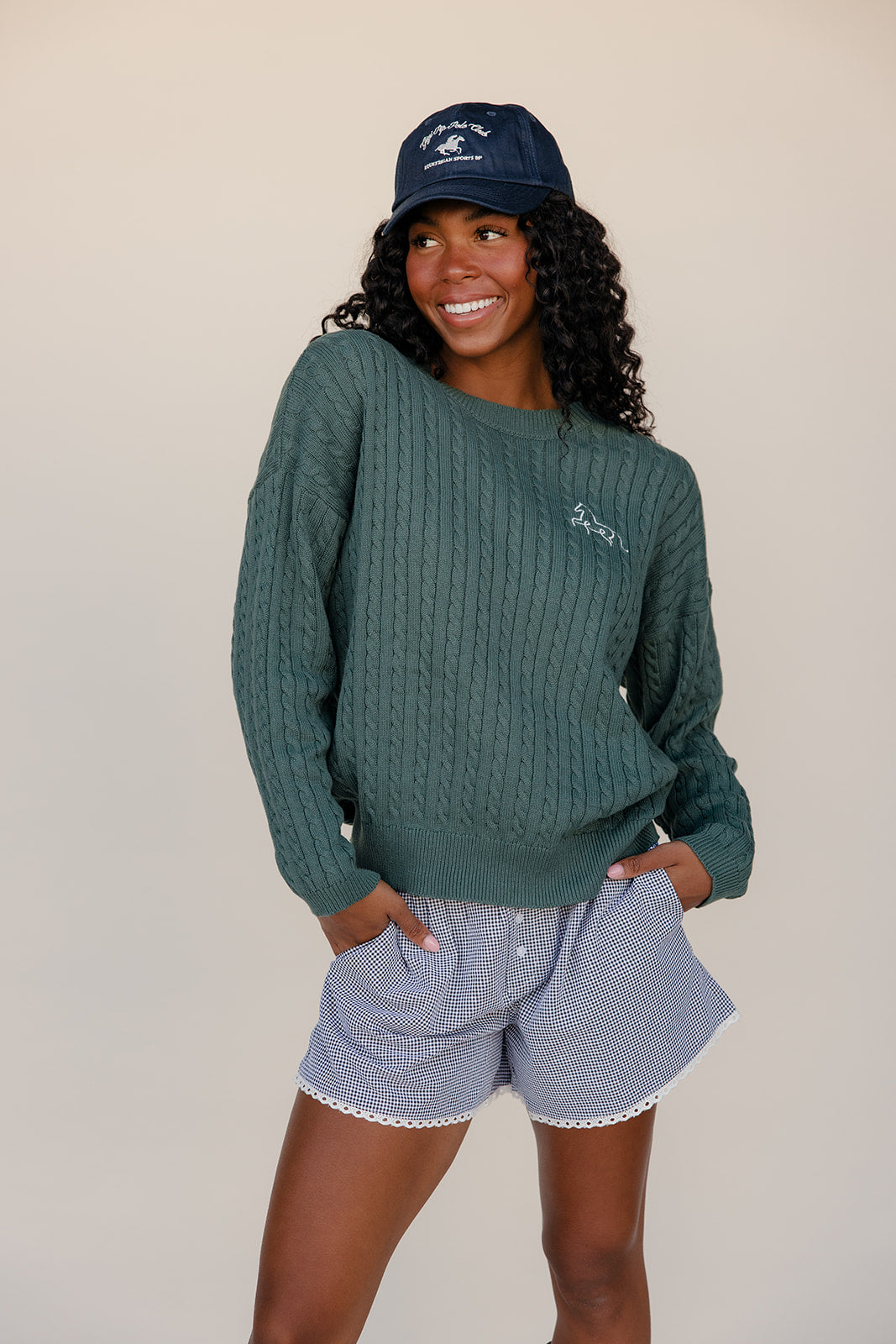 The Stables Cable Knit Sweater
