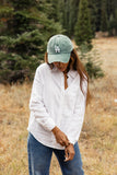 First Times Linen Button-Up