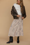 The Cowgirl Midi Skirt