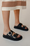 MIA Gen Gold Buckle Sandal
