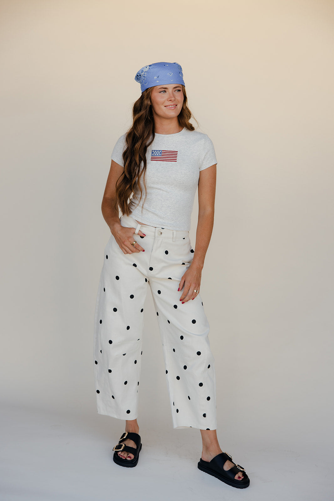 Cream Soda Polkadot Pants