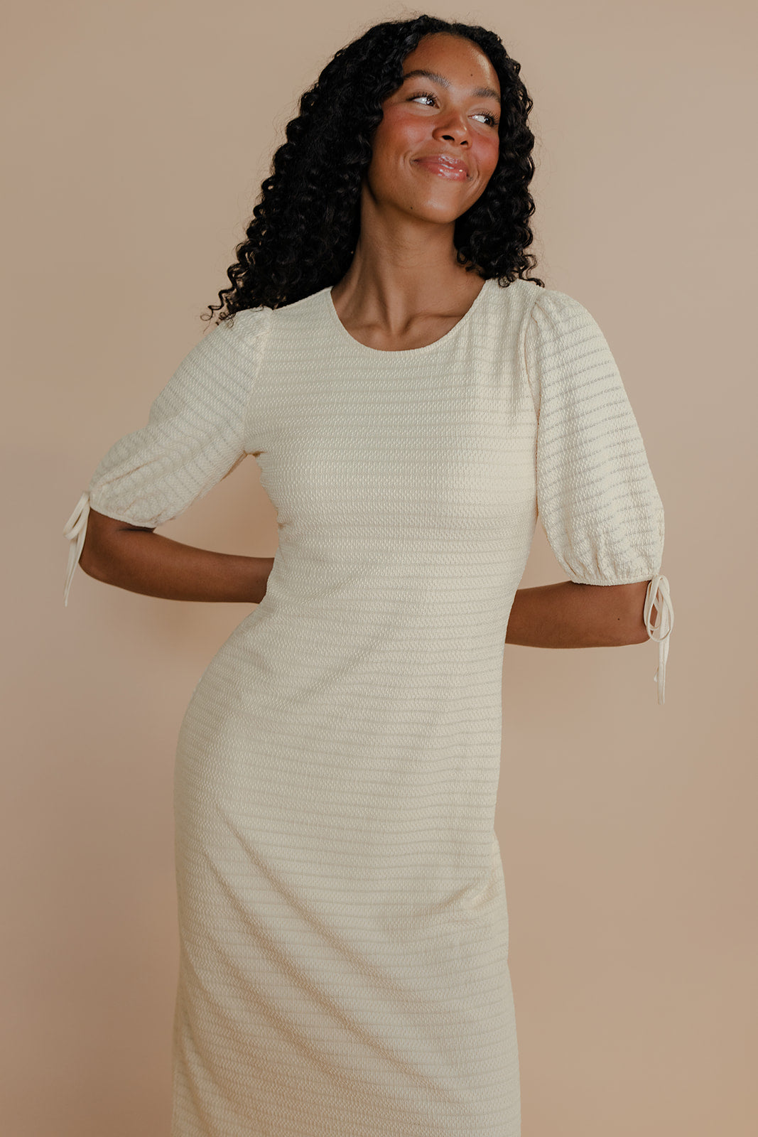 Marceline Textured Dress