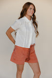 Lace and Letters Blouse