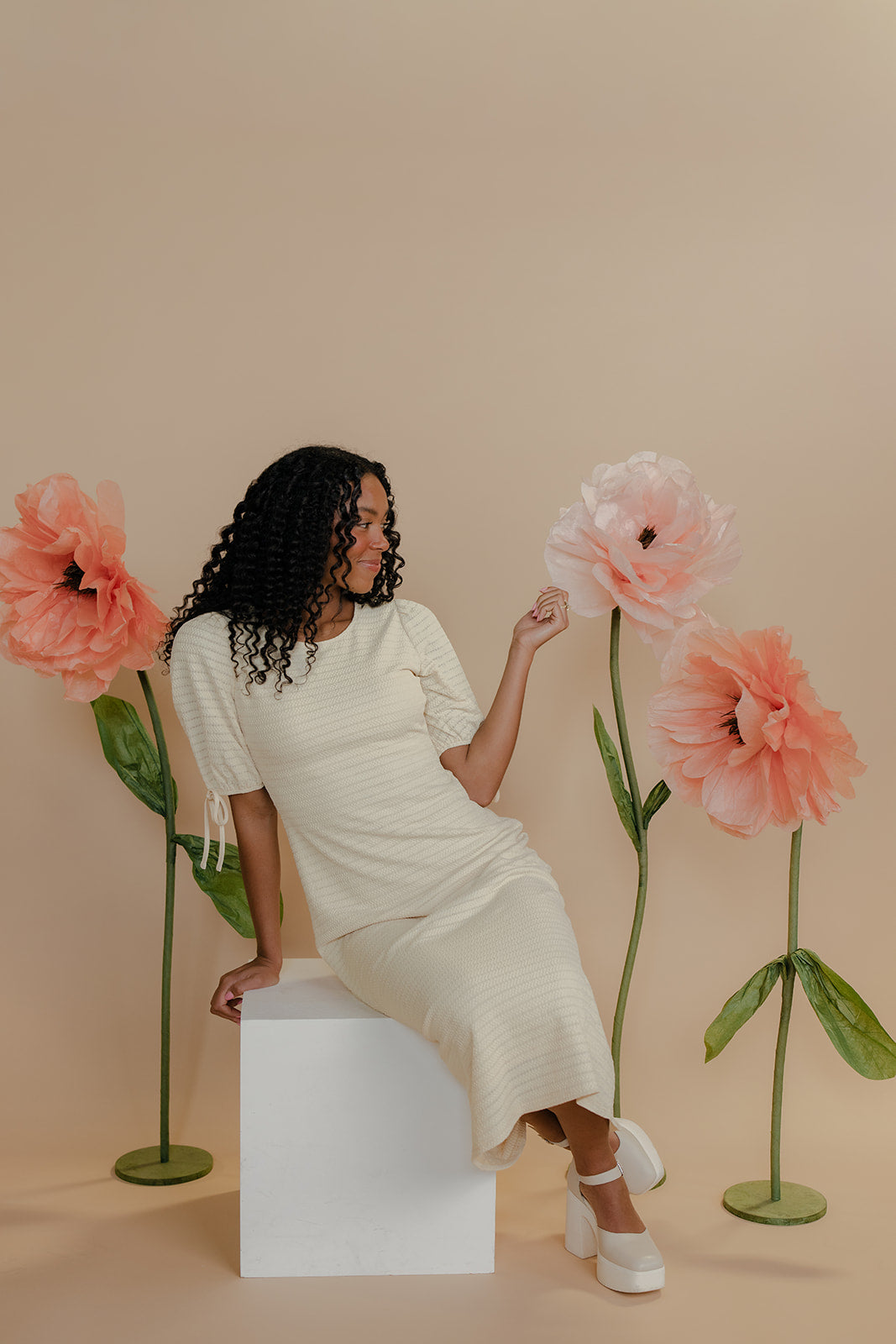 Marceline Textured Dress