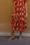 Burning Sun Embroidered Dress