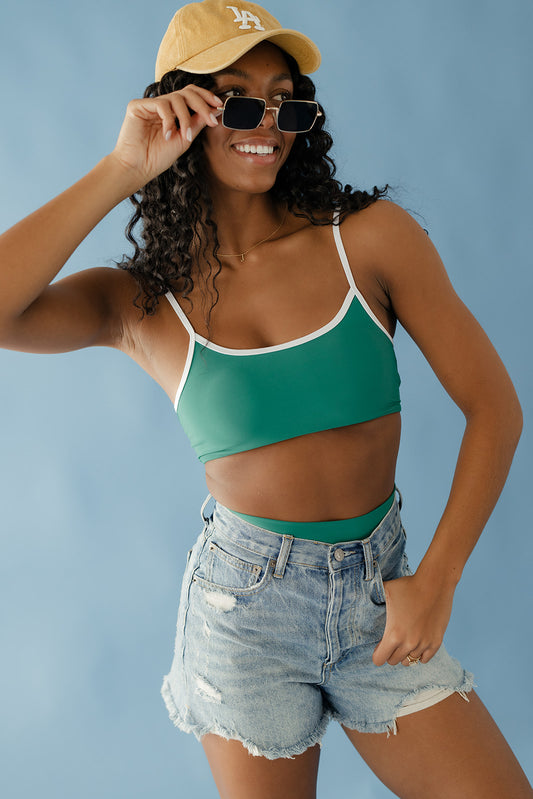 Lucky Lady Retro Bikini Top