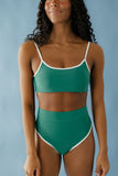 Lucky Lady Retro Bikini Top