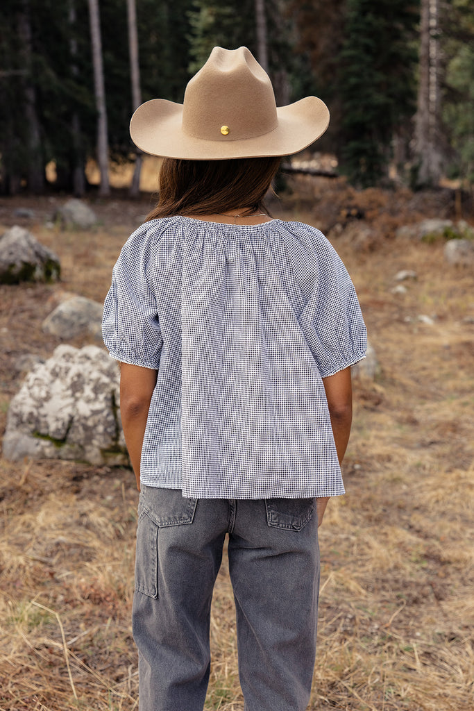 Long Stem Roses Button Down Blouse