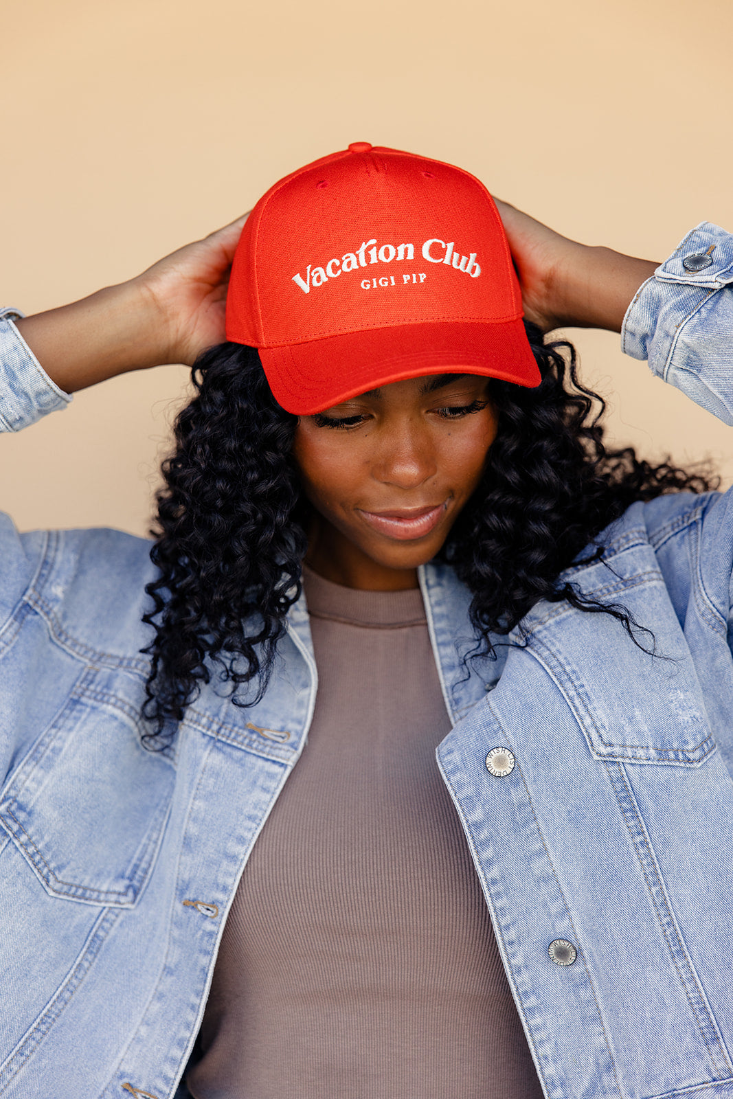 Vacation Club Canvas Trucker Hat