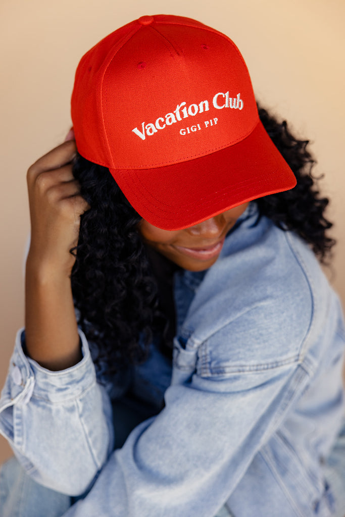 Vacation Club Canvas Trucker Hat