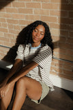 Wide Open Spaces Striped Tee