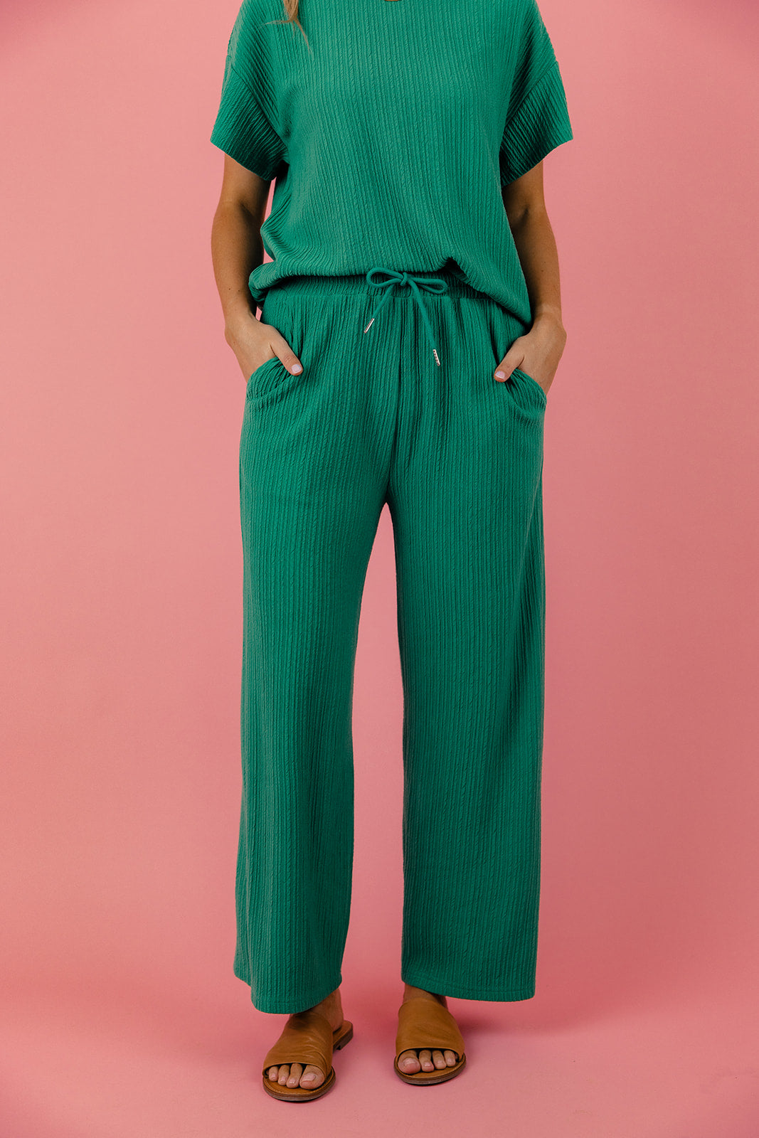 The Iris Textured Pants