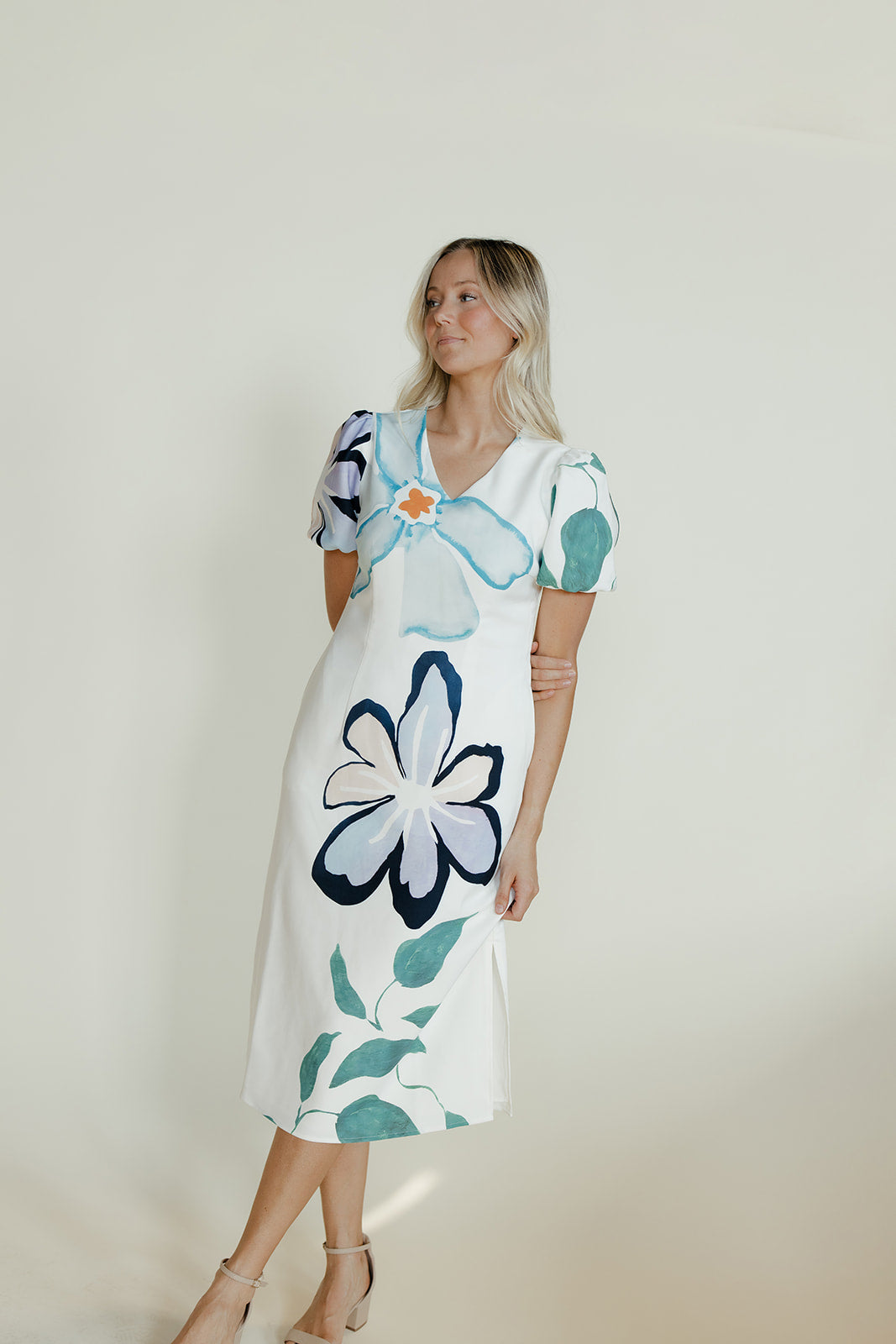 Wish You Were Mine Floral Dress