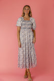 Jonesy Smocked Midi