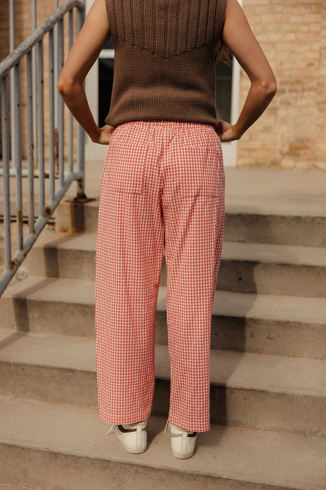 Wren Gingham Pants