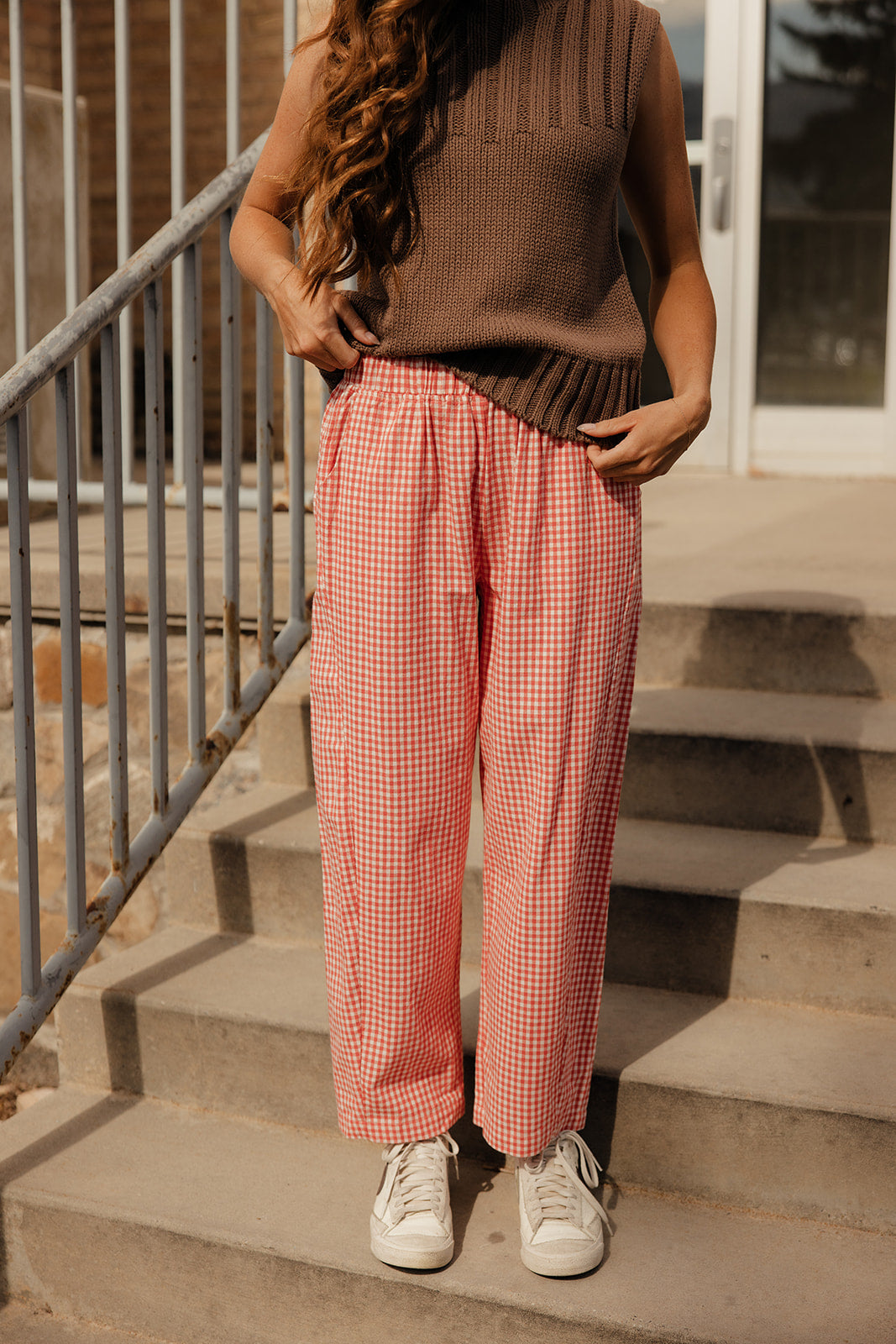 Wren Gingham Pants