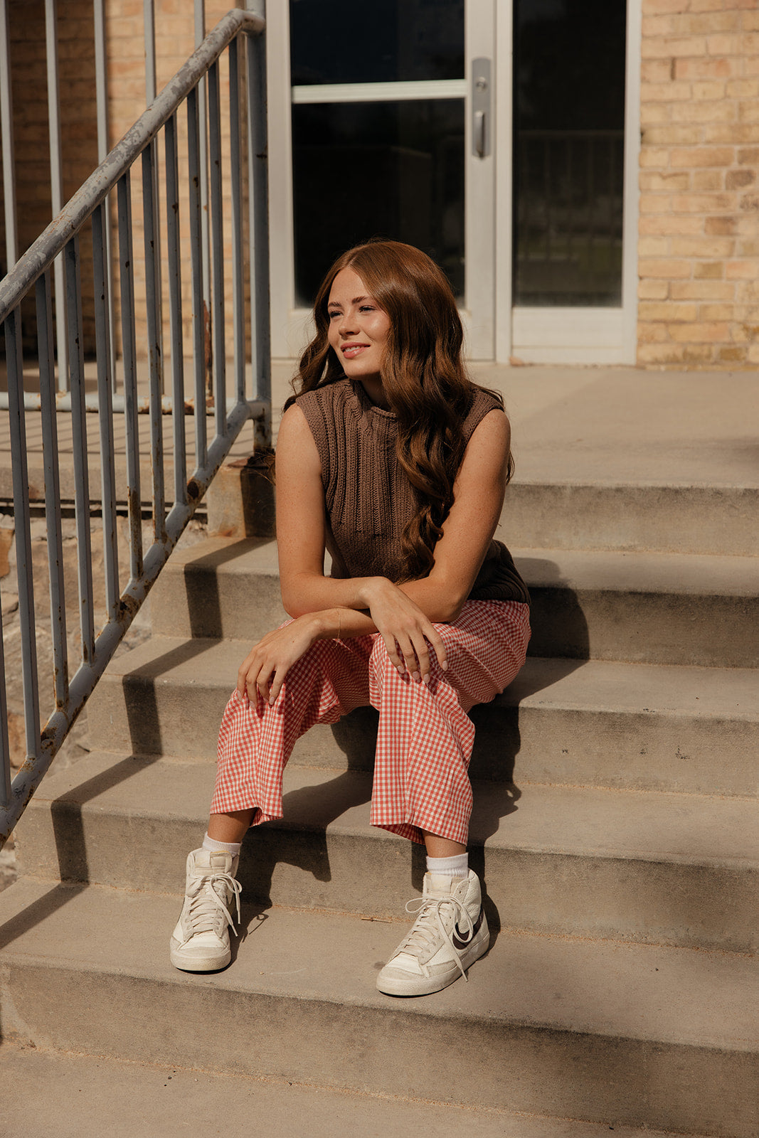 Wren Gingham Pants