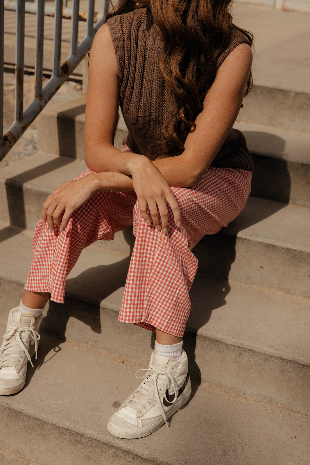 Wren Gingham Pants