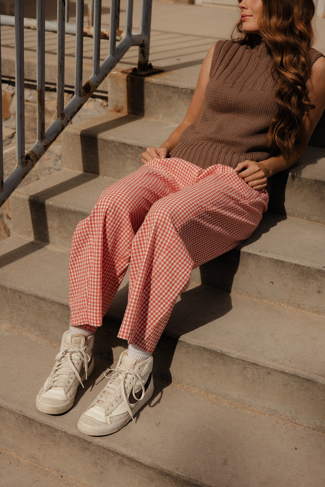 Wren Gingham Pants