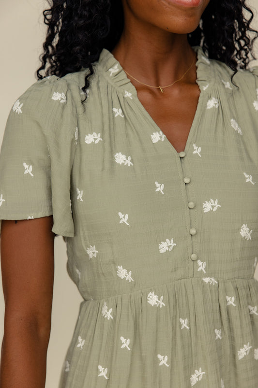 The Lover Tiered Maxi