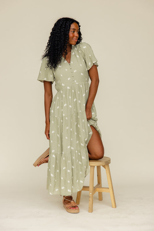 The Lover Tiered Maxi