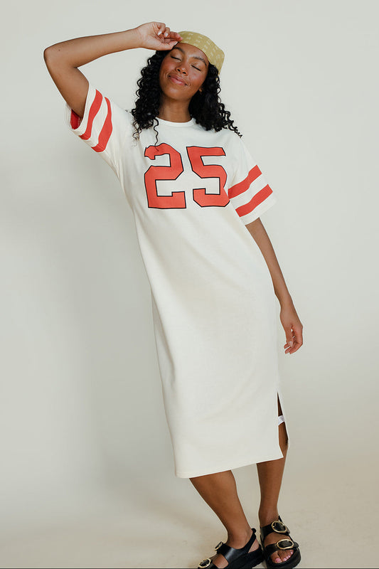 Varsity Weekend T-Shirt Dress