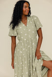 The Lover Tiered Maxi