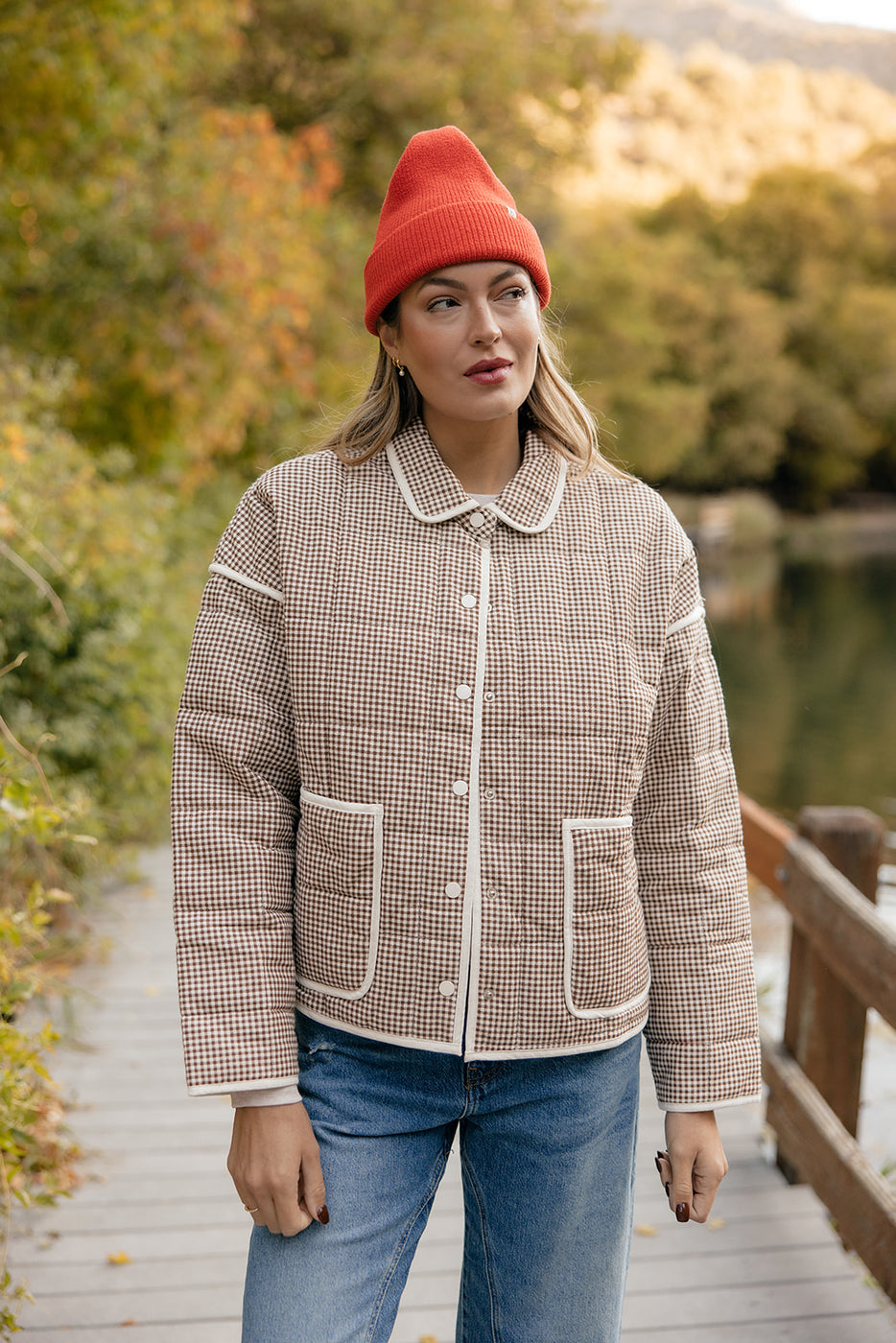 Cider Mill Gingham Jacket