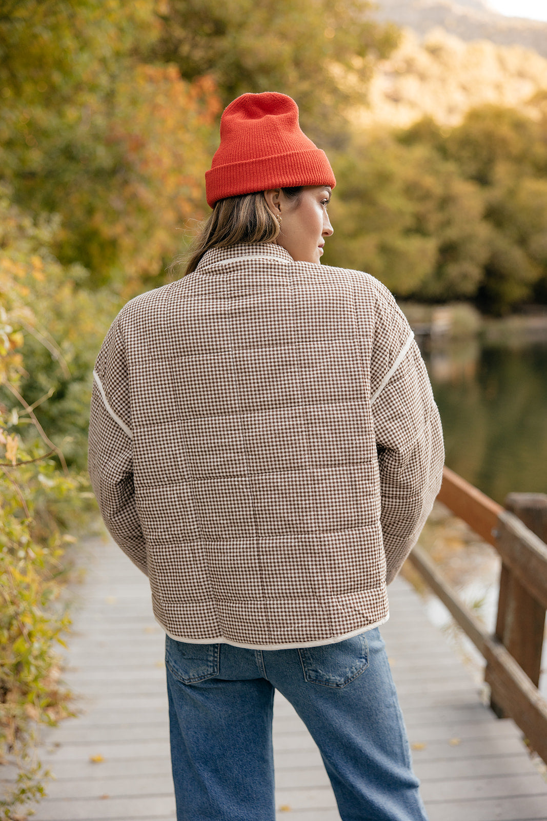 Cider Mill Gingham Jacket