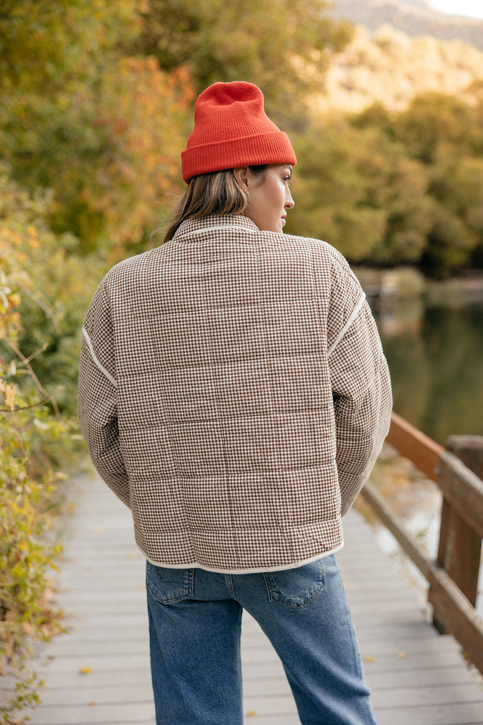 Cider Mill Gingham Jacket