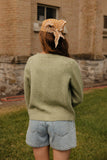 Olive Branch Knit Cardigan