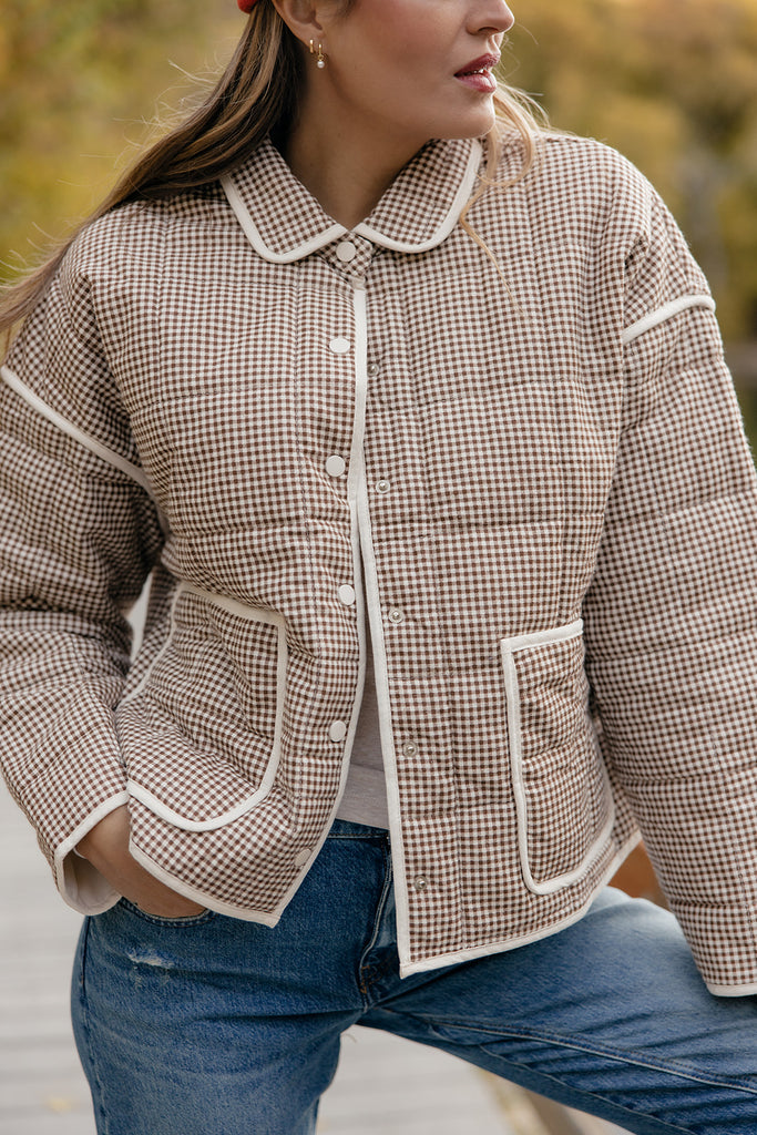 Cider Mill Gingham Jacket