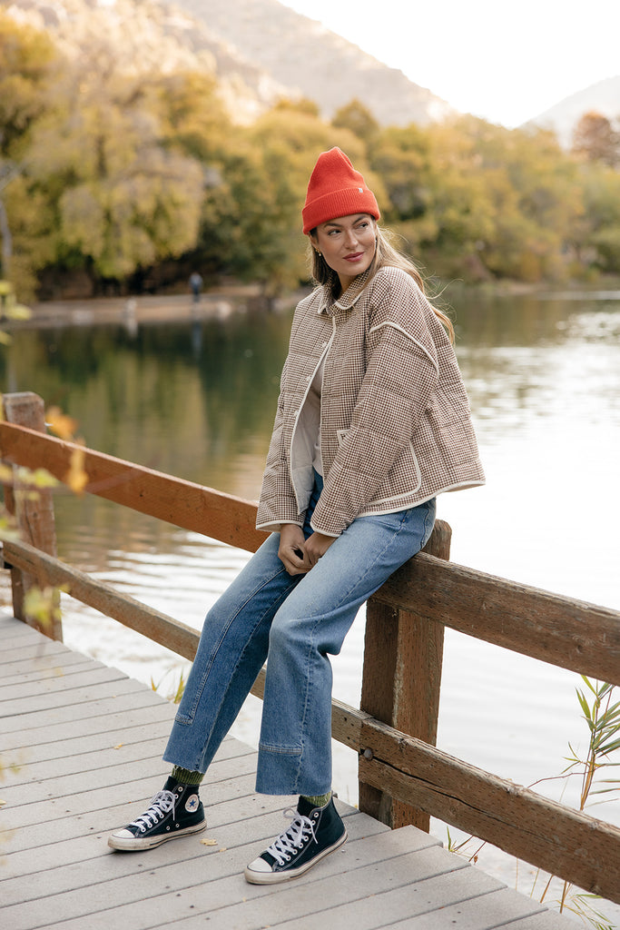 Cider Mill Gingham Jacket