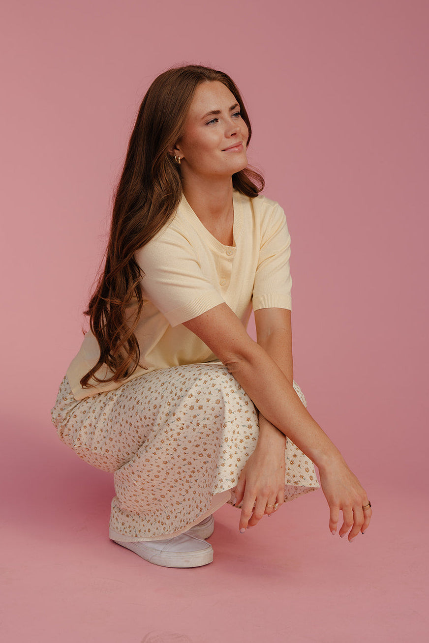 Shortbread Button Cardigan