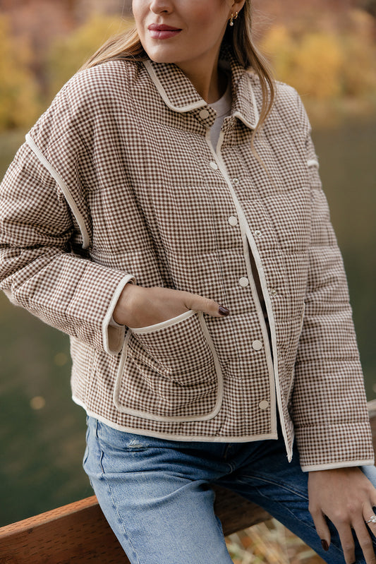 Cider Mill Gingham Jacket