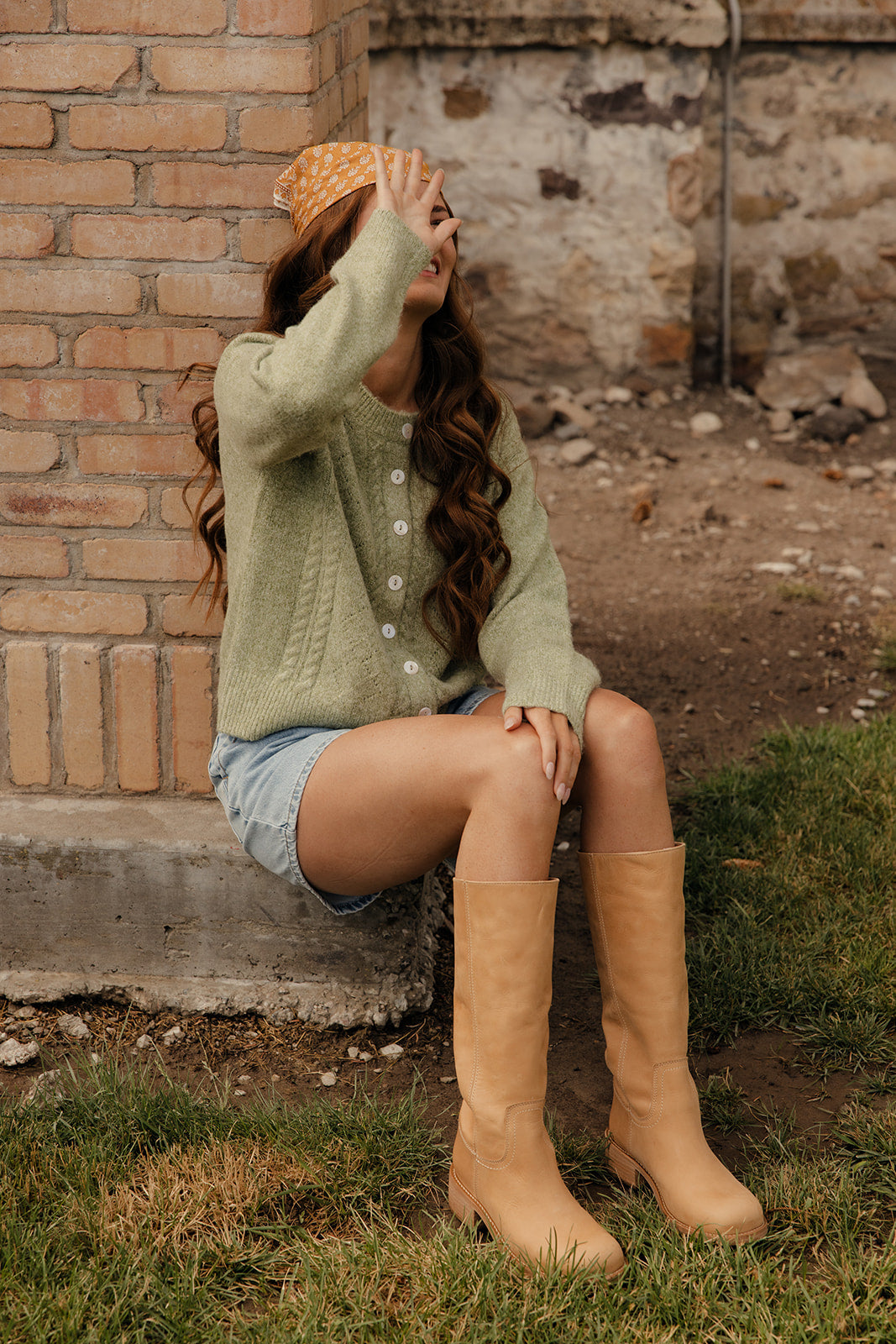 Olive Branch Knit Cardigan