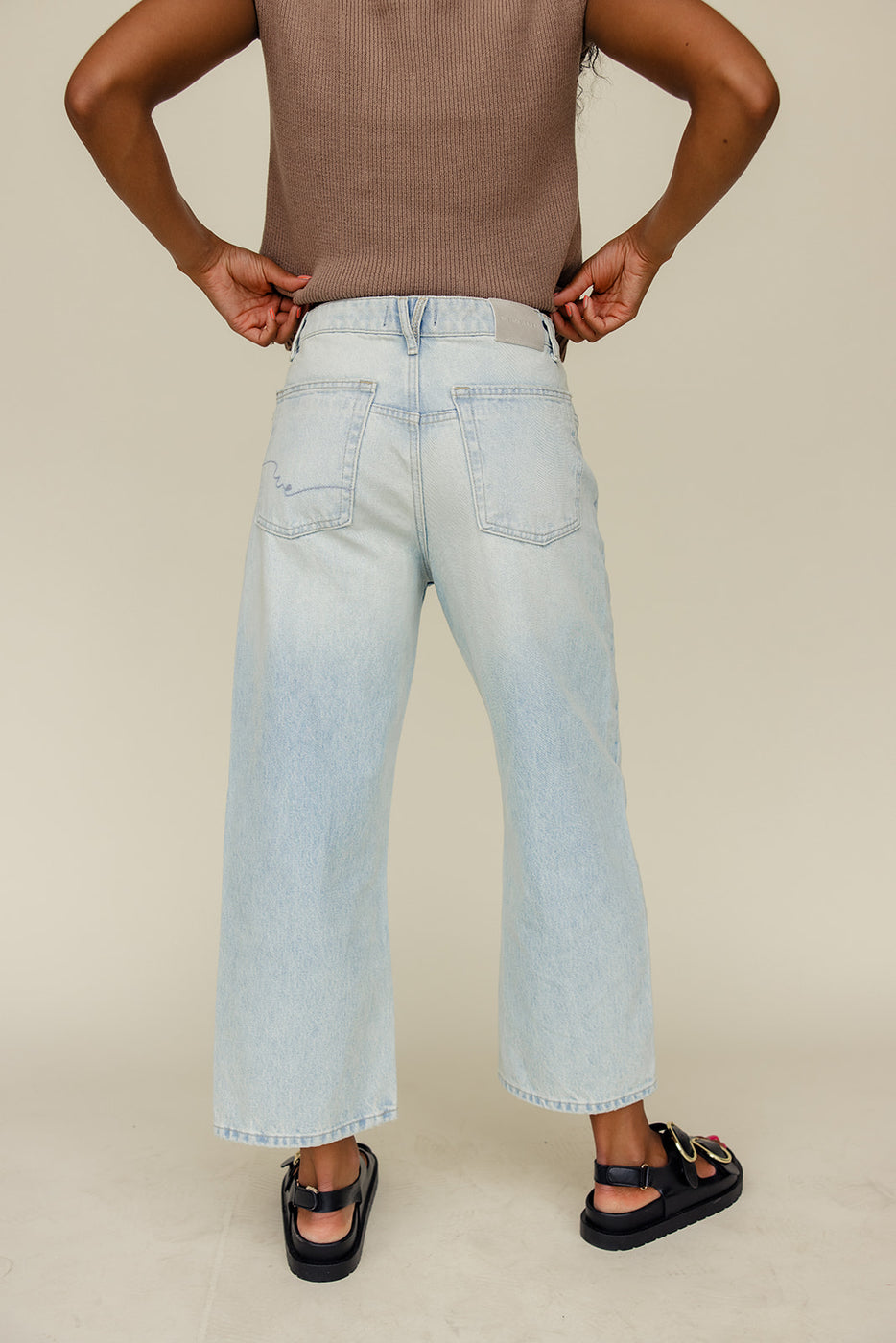 Free People Deep Trance Dropped Boyfriend Jeans